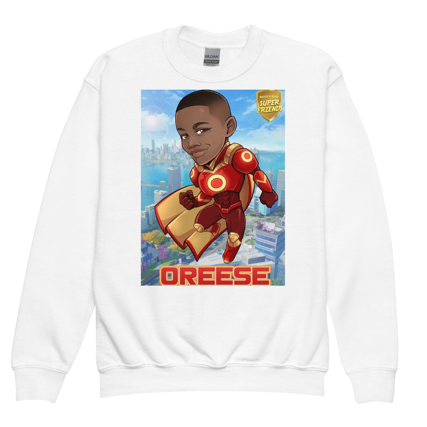 1 1AA Youth Oreese crewneck sweatshirt